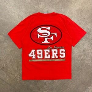 Vintage San Francisco 49ers 90s NFL Salem Sportswear T-Shirt Size Large